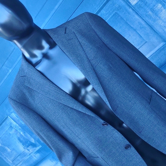 Suit Supply Men's Havana Patch Unlined Slim Cut Premium Blazer - Picture 11 of 16